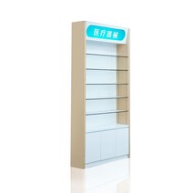 약국코너 양약장 클리닉 처방전 진열장 유리장 원목구이 약품 진열대 약국 진열대, 01. 에코보드 100x30x240