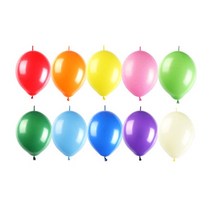 파티용 생일용 라운드 풍선 꼬리풍선 일반 30cm, 하늘