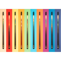 한밭큐 PLUS-10 Colorful Red (HB-12가방포함) 한밭 큐, NO.3567, 우드조인트(선상대+하대) (제작 4~5주)