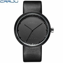 손석희시계 50대남성시계 남자명품시계 40대남자시계 남성 시계 CRRJU 럭셔리 패션 울트라 얇은 자동 날짜 손목 시계 방수 큰 얼굴 스포츠 시계 남성 Relogio