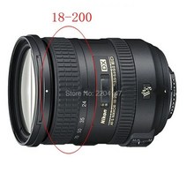 호환 렌즈 수리 부품 NIKON AF-S VR NIKKOR 18-200mm 3.5-5.6 용 최고급 새 줌 그립 고무 링, 18-200