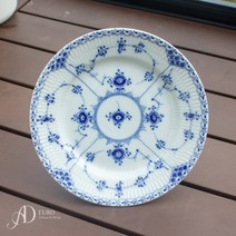 [로얄코펜하겐] 블루플루티트 하프레이스 디저트접시 지름19.5cm