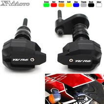 견고한 YAMAHA 2006 YZFR6 R6 2008-2016 2015 떨어짐 보호 프레임 슬라이더 페어링 가드 크래시 패드 프로, 06 gold