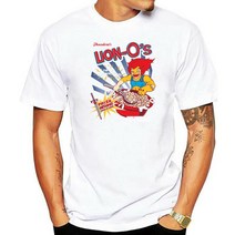 남성 티셔츠 Lion Os Cereal Thundercats 티셔츠 여성 티셔츠 티셔츠 탑, [12] Women grey, [06] XL
