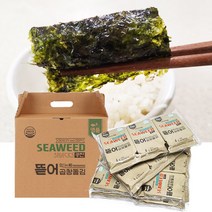 광천김 도시락김 뜯어먹는 곱창 돌김 선물세트 명절선물 답례품, 1박스