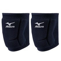 Mizuno LR6 발리볼 무릎 패드 블랙 L 486518, White_Medium