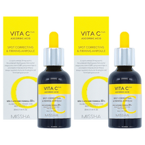 미샤 비타씨플러스 잡티씨 탄력 앰플 30ml 1+1 비타민씨앰플 화이트닝앰플