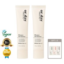 엘리샤코이 올데이 모이스처 선 에센스 SPF50+끈적임없는 자연스러운광채 수분선크림, 30ml 2개