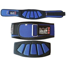 Grip 파워 Pads 그립 패드 역도 체육관 벨트 리프팅 남성 및 여성용 15.24cm 백 서포트 올림픽 리프팅에 가장 적합합니다. [미국 직배송], BLUE