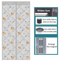 현관 자석 방충망 폴딩도어 모기장 셀프 시공 자기 열 절연 도어 커튼 폭풍 바람 절연 자기 스크린 도어 열 비바람에 견디는 방수 장식, d, 커스텀