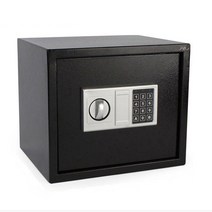 가정용 디지털 소형 금고 사무용 고강도 강철 이중잠금장치 금고, 금고 30E_블랙, 본상품선택