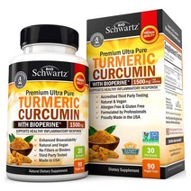 BioSchwartz Turmeric Curcumin 바이오슈왈츠 터메릭 커큐민 강황 추출물 1500mg 90정