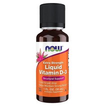 나우푸드 액상 비타민 VitaminD 3 59.1ml 2온스, 1 Fl Oz (Pack of 1) 강철체력