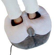 그레이 시바견궁둥이 USB 발열쿠션 발난로 손난로, 상세페이지 참조