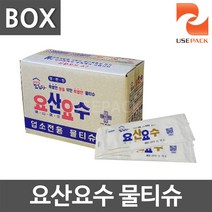 유한그린텍 요산요수 400매 업소용물티슈 물수건 식당, 단품