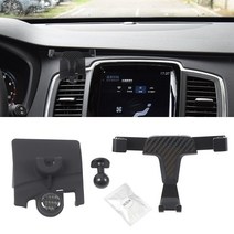 볼보 XC90 2015 2016 2017 에어 벤트 마운트 스마트폰 핸드폰거치대 스탠드 크래들, 기본