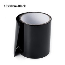 옥상수영장 수영장만들기PVC 물 파이프 누수 밀봉 접착제 천 강력한 방수 자기 휴대용 수영장 수리 작은, 05 10x30cm-Black