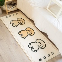 멍뭉이 욕실 화장실 미끄럼방지 발매트 주방매트 현관 러그 2size, 주방매트(L사이즈)