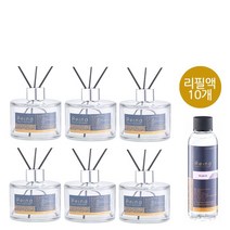 레이나퍼퓸 공병6개+리필150mlx10+스틱10세트+선물박스, 1개, 주름병6개/드롭스10개