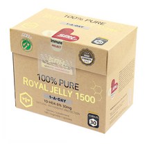 SPH 100％ 퓨어 뉴질랜드 로얄젤리 1500mg (10HDA) 180캡슐