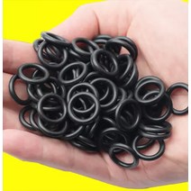 CS 2.65mm 검정색 NBR 고무 O 링 개스킷 ID 6.9/7.1/7.5/8/8.5/8.75/9/9.5/10-450mm O-링 오일 씰 와셔, [135] 450x2.65mm-1pcs