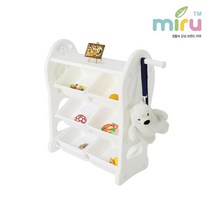 미루 야무진 장난감정리함 - 4단 골든, 미루 야무진 4단 골든 -화이트