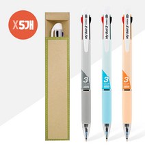 마이볼 3색볼펜(0.5)+에코그린케이스 X 5개 _ 230911EA, 블루, 본상품선택