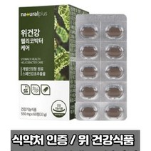 헬리코박터균 위에 좋은 영양제 위건강 점막보호제 스페인 감초추출물 위장 매스틱 검