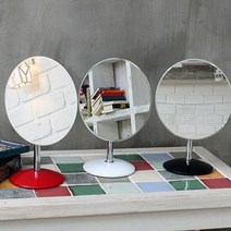 건강드-림-빠띠라인 24cm 원형탁상거울 3종택1 YA19 거울 미용거울 화장용거울 뷰티거울 원형거울+W2L3E_LAKXM, 건강드-림-*305블랙