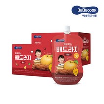 [베베쿡] 처음먹는 배도라지 홍삼 2박스(80ml X 40팩), 80ml, 40팩