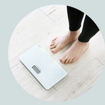 소형 미니 체중계 수납이 간편한 원룸용 슬림 스몰 디지털 정확한 체중, 블랙