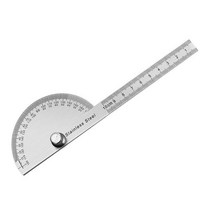 180 도 각도기 금속 파인더 눈금자 스테인레스 스틸 목공 회전 측정 100/150, [01] 10cm, 01 10CM