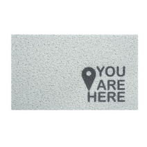 첫인사 현관 발매트 45 x 75 cm, TYPE15, 1개