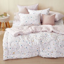 스윗 멜로우 차렵이불 SS Q 옥수수솜 이불 신혼부부이불 친구결혼선물 혼수이불 신혼부부집들이선물 손님이불 펜션이불 모텔이불 가을이불 여아 이불 패드