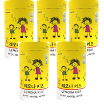 경남제약 레모나 키즈 100정 어린이 비타민c 레몬맛 츄어블, 5개