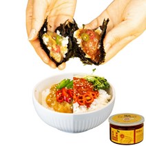 국내산 순살 양념 게장 300g 계장 꽃게장 밥도둑 게딱지장 게내장 홈쇼핑 NS 포장 배달