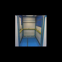 PVC 골판지 플라베니아 바닥 보양재 5개 900x1800x3T 보강재 보양지, 플라베니아 보양재 블루 5개