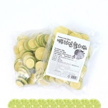배동바지 라임슬라이스(베트남) 냉동 500g