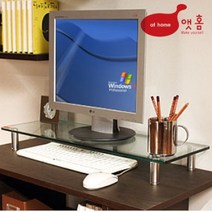 [앳홈] 정품 강화유리 받침대(70x24) AMT-YGD, 투명