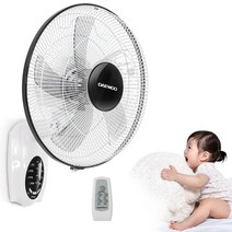벽걸이 선풍기 가정용 업소용 사무실 벽선풍기 미니 소형 대형 16인치 벽걸이선풍기, 07.RW160EA[화이트]