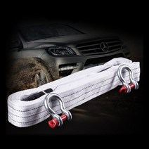 요고픽 차량용 견인로프바 12톤 5M해먹 크레인 견고한 보트 자동차 캠핑 오프 용품, 상세페이지 참조