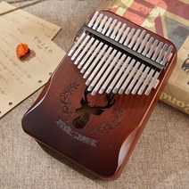 마림바 칼람바 미니칼림바 카림바 고음항아리 17 키 칼림바 엄지 피아노 마호가니 바디 아카시아 우드 휴대, 02 Acacia-01
