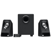 로지텍 PC 스피커 PC용 Z213 블랙 스테레오 2.1ch 서브우퍼 부속 3.5mm 입력 대응 PC 스피커 2년간 메이커 보증
