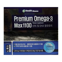 프리미엄 오메가3 맥스1100 360캡슐 12개월분, 2box