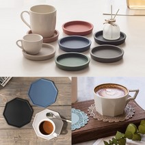 국산 실리콘 컵받침 티코스터제작 각인 주문제작 티코스트, 카키, 레이스