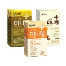 메디푸드 미니웰커피맛, 24팩