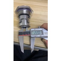 펌프 씰 TMP22S JMK22S CR32CR45CR64CR90 다단 펌프용 기계식 씰 나사 포함 | 샤프트 22mm 카트리지, 01 SiCSiCAFLAS