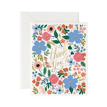 라이플페이퍼 Wild Rose Thank You Card 감사 카드, 단품