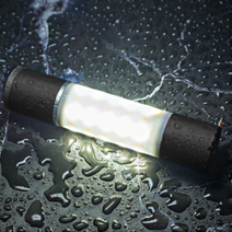 레나에너지 고용량 캠핑 감성 LED 알리마 랜턴 조명, 블랙 (2000mAh)