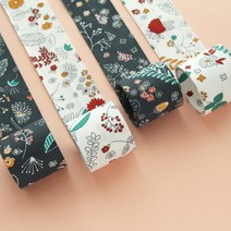 꽃길 원단리본 길이90cm, 화이트(white)